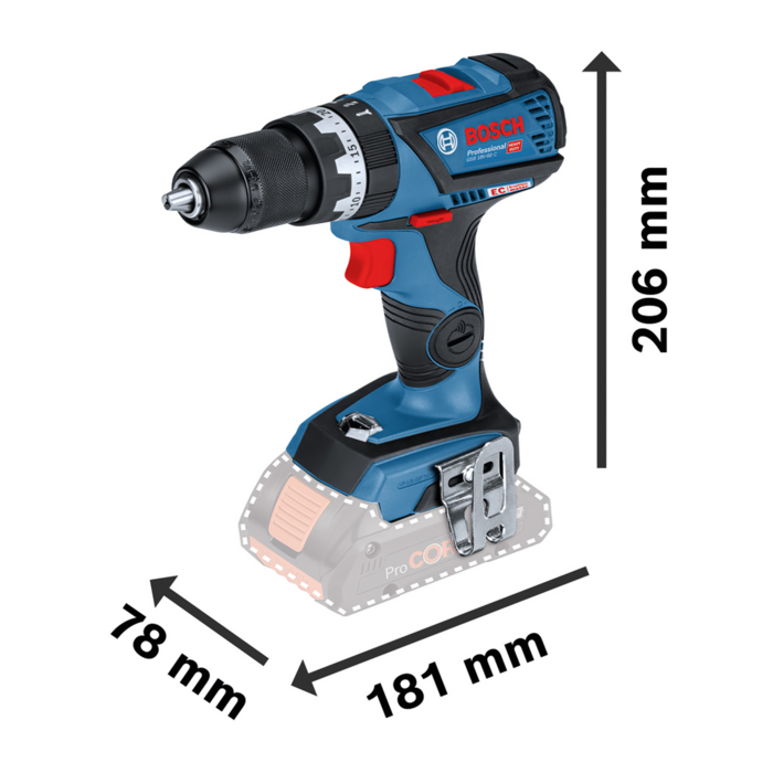 BOSCH GSB 18V-60 C (SOLO)