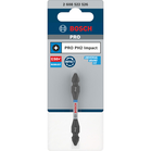 BOSCH Bit de înșurubare PRO dublu cu index Pick and Click, PH2, 65 mm