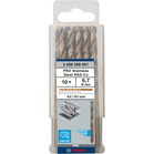 BOSCH PRO Stainless Steel HSS-Co Twist Drill Bit, 6.7 x 63 x 101 mm, 10 pcs