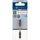 BOSCH Bit de înșurubare PRO dublu cu index Pick and Click, PZ2, 65 mm