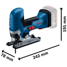 BOSCH GST 185-LI (SOLO)