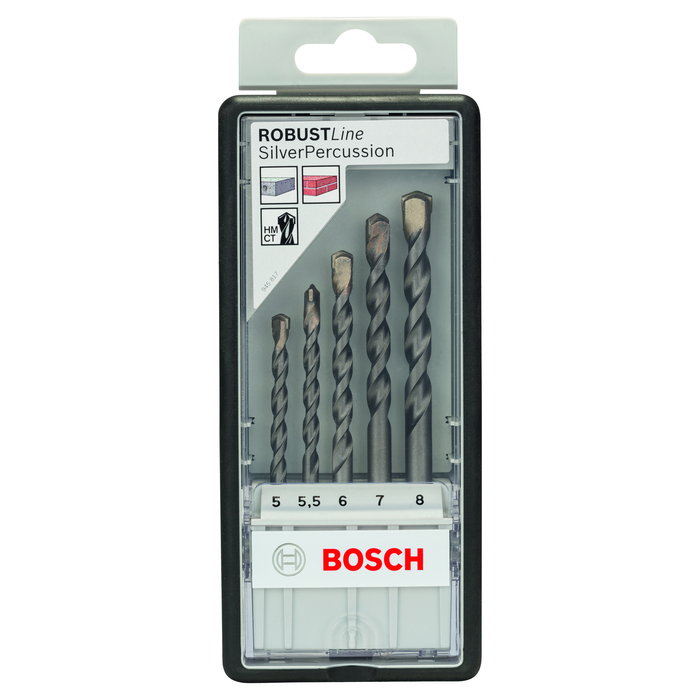 BOSCH Set 5 burghie beton CYL-3 Robust Line