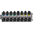 BOSCH Set de biți de înșurubare PRO Impact, PH2 (x2); PZ2 (x2); H5; T20; T25; T30, 25 mm, 8 buc.