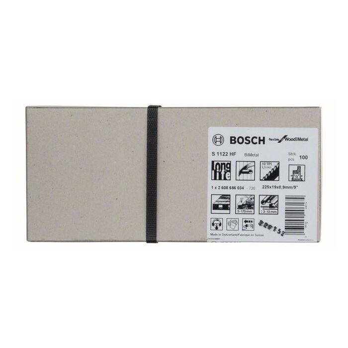 BOSCH Pânză de ferăstrău sabie S 1122 HF