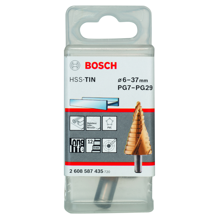 BOSCH Burghiu în trepte HSS-TiN