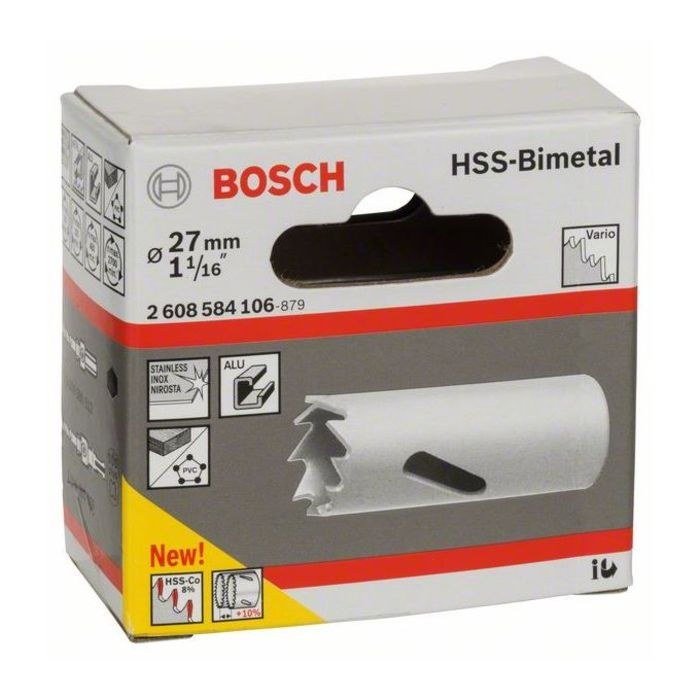 BOSCH Carotă HSS-bimetal pentru adaptor standard