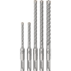 BOSCH PRO SDS plus-5X Hammer Drill Bit Set, 5.5/6/7/8/10 mm, 5 pcs