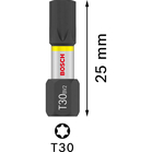 BOSCH Set 25 biti Impact Control 25 mm, T30 in cutie Tic-Tac