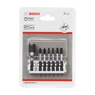 BOSCH Set de capete de şurubelniţă Impact Control, 7 buc.