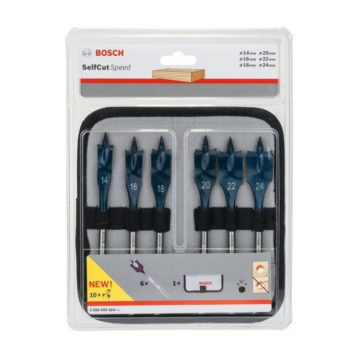 BOSCH Set 6 burghie Self Cut Speed