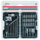 BOSCH Set burghie și capete de şurubelniţă, 35 buc.