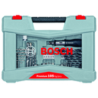 BOSCH Set 105 burghie și capete de șurubelniță Premium X-Line