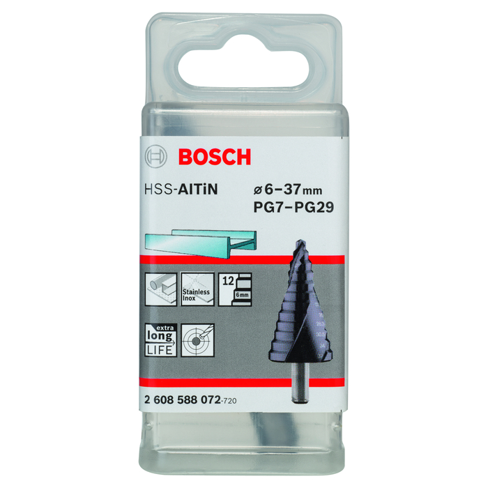 BOSCH Burghiu în trepte HSSAlTiN