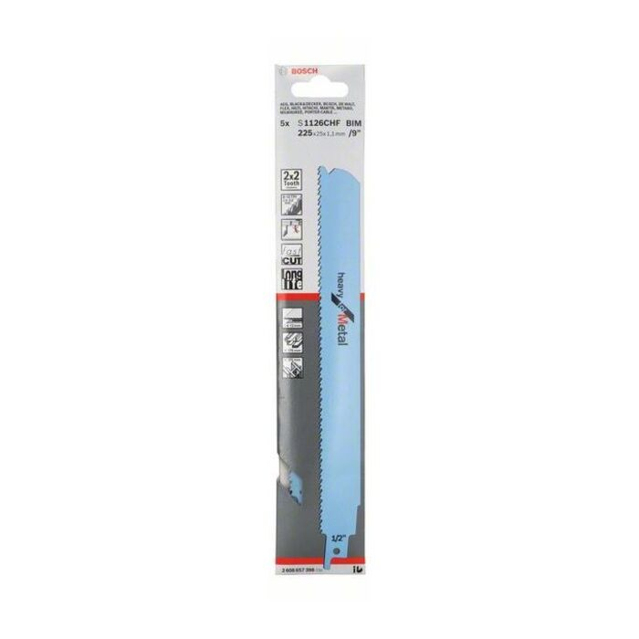 BOSCH Pânză pentru ferăstrău sabie S 1126 CHF