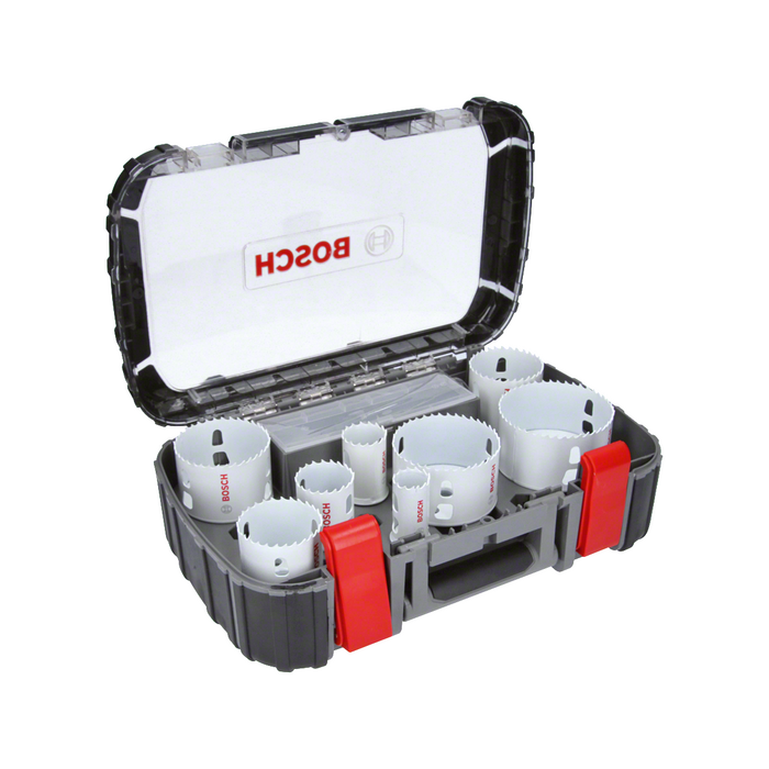 BOSCH Set 8 carote Progressor for Wood and Metal