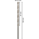 BOSCH Burghiu pentru metal, tip HSS-G, DIN 340