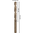 BOSCH PRO Stainless Steel HSS-Co Twist Drill Bit, 9.8 x 87 x 133 mm, 5 pcs