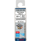 BOSCH Set 10 burghie metal HSS-G