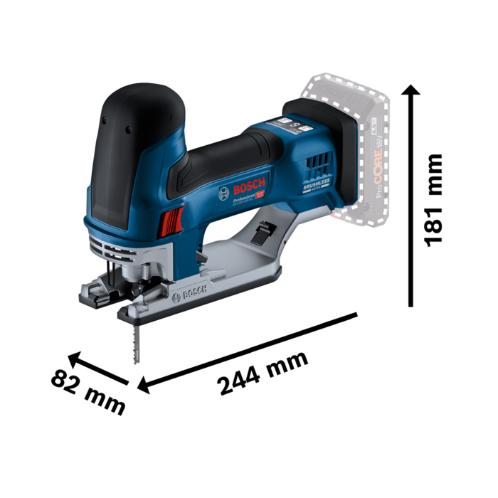 BOSCH GST 18V-155 SC (SOLO)