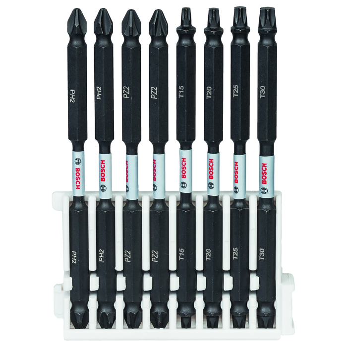 BOSCH Set de capete de şurubelniţă Impact Control, 8 buc.