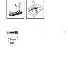 BOSCH PRO Torx Impact Bit, T30, 25 mm, 8 pcs