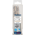 BOSCH PRO Stainless Steel HSS-Co Twist Drill Bit, 9.9 x 87 x 133 mm, 5 pcs