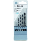 BOSCH Caseta 5 burghie metal HSS PointTeQ HEXPERT 2/3/4/5/6 mm