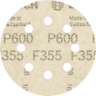 BOSCH PRO F355 Sanding Disc, 115 mm, G600, 5 pcs