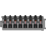 BOSCH Biți de înșurubare PRO R Impact, R1 (x2), R2 (x4), R3 (x2), 55 mm, 8 buc.