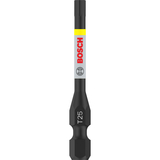 BOSCH Pachet de 2 biți de înșurubare PRO Torx Impact, T25, 55 mm