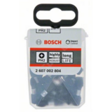 BOSCH Set 25 biti Impact Control 25 mm, PZ2 in cutie Tic-Tac