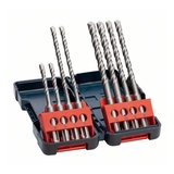 BOSCH Set 8 burghie SDS-plus-3, Tough Box