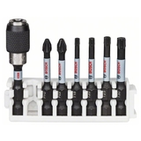 BOSCH Set de capete de şurubelniţă Impact Control, 7 buc.