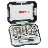 BOSCH Set de capete de șurubelniță Extra Hard, 26 bucăți