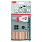 BOSCH Set 25 dibluri de lemn