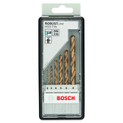 BOSCH Set 6 burghie metal HSS-TiN Robust Line