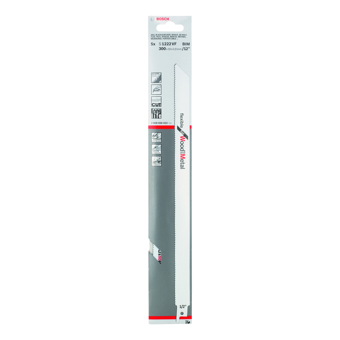 BOSCH Pânză de ferăstrău sabie S 1222 VF