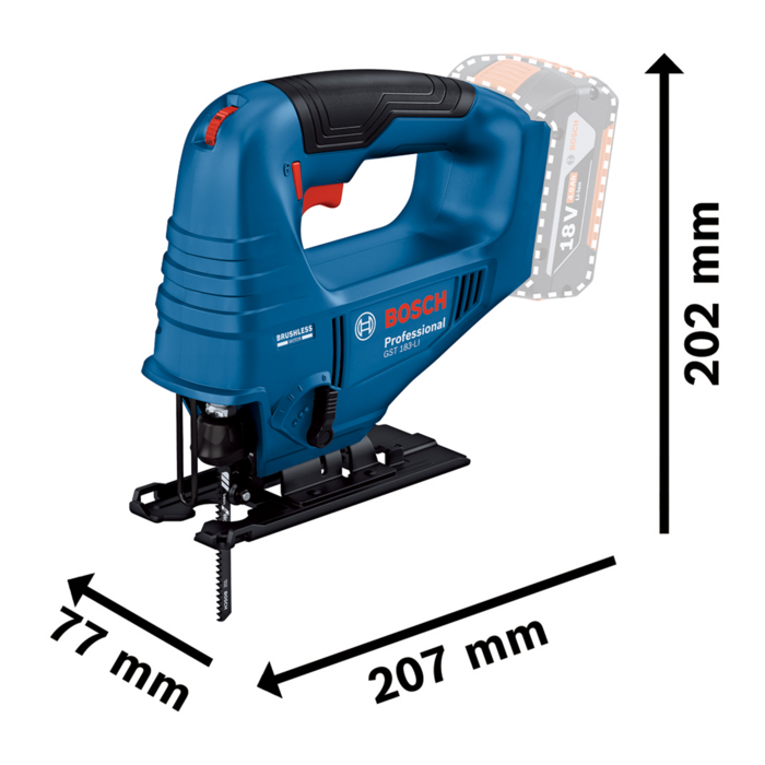 BOSCH GST 183-LI