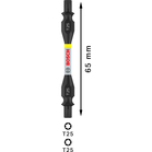 BOSCH Bit de înșurubare PRO dublu cu index Pick and Click, T25, 65 mm