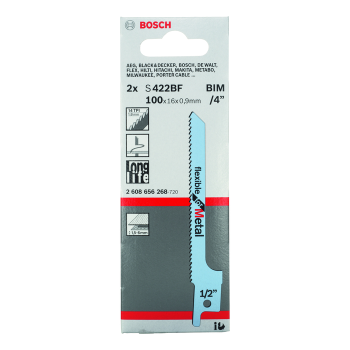 BOSCH Pânză de ferăstrău sabie S 422 BF