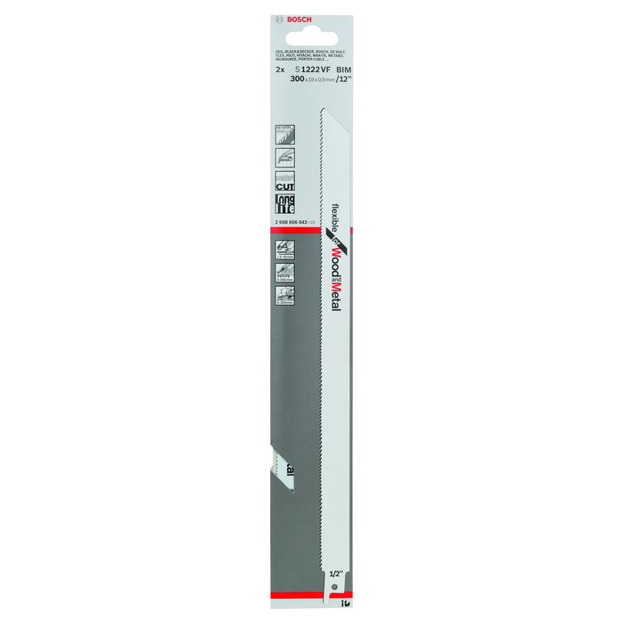 BOSCH Pânză de ferăstrău sabie S 1222 VF