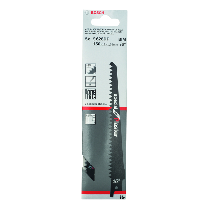 BOSCH Pânză de ferăstrău sabie S 628 DF