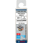 BOSCH Set 10 burghie metal HSS-G