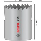 BOSCH Carota PRO Multi Material cu filet 41 mm