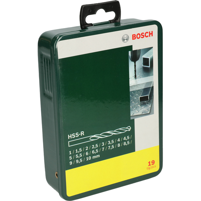 BOSCH Set 19 burghie metal HSS-R