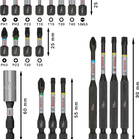 BOSCH Set de biți de înșurubare PRO Impact, 20 buc.