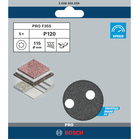 BOSCH PRO F355 Sanding Disc, 115 mm, G120, 5 pcs